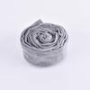Chandelier Chain Cover Cord Cover 6 Feet,Flannelette Fabric Cord Covers for Chandelier Wire Protector and Deco(Gray) view 3