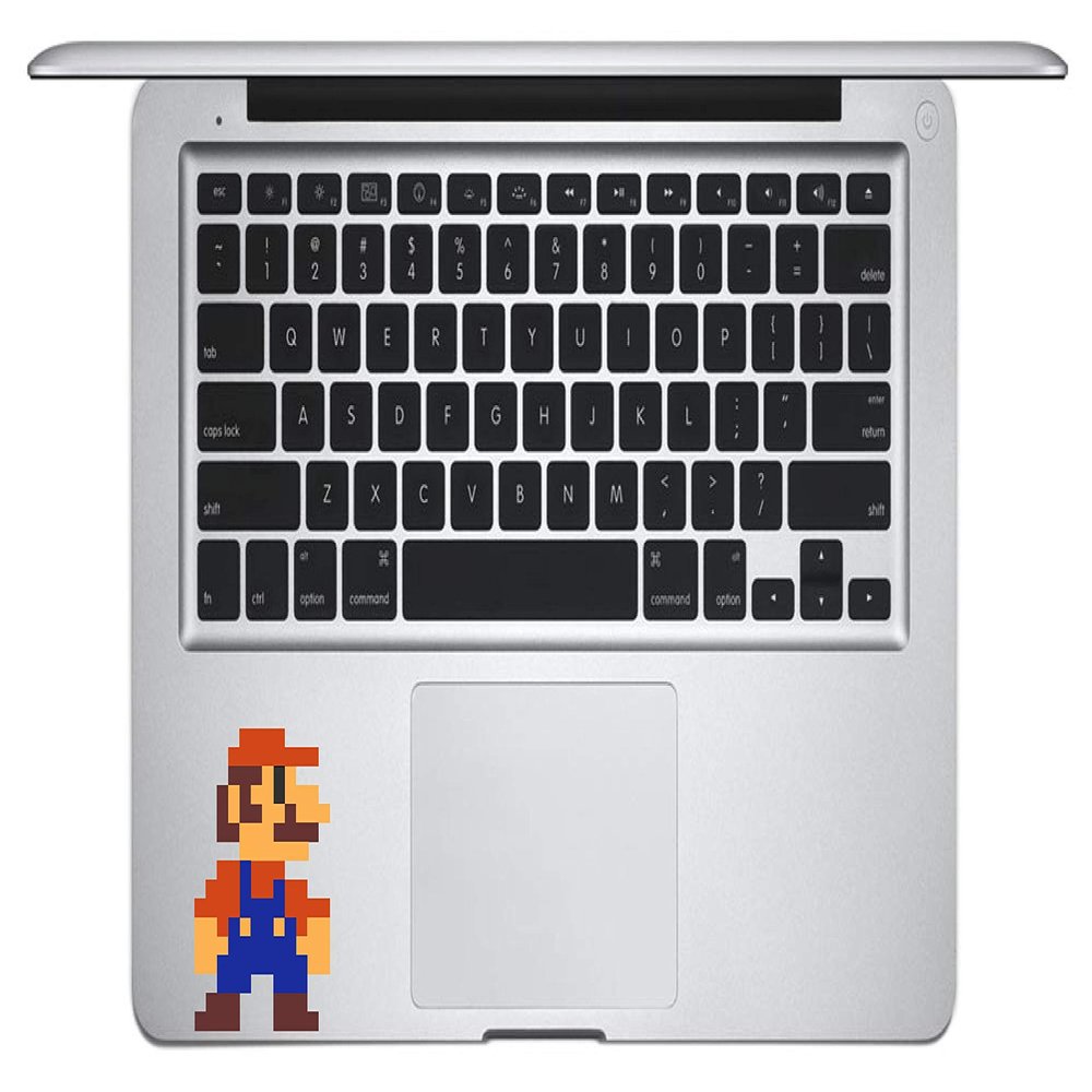 Laptop Notebook Sticker Decal - Video Game Key pad Palm Rest - Inspirational Helpful - Skins Stickers