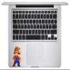 Laptop Notebook Sticker Decal - Video Game Key pad Palm Rest - Inspirational Helpful - Skins Stickers view 1