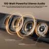 BESTISAN 100 Watt 40 Inch TV Sound Bar, Home Theater System Wired and Wireless Soundbar Speaker(Bluetooth 5.0, 105dB, Dsp Audio, Bass Adjustable, Wall Mountable) view 2