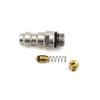 UP100 3PCS 8MM M8 Male Plug Adapter Fittings PCP Airforce Paintball Pneumatic Quick Coupler Filling Nipple Stainless Steel (Valve) view 2