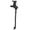 ARKON Mounts LockVise Locking Tablet Holder with Car Seat Rail or Floor Mount, High-Strength Flexible Arm, Key Lockable, Compatible with iPad, Tab, & More view 1