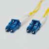 FCD 28M OS2 SM Fiber Optic Cable | Duplex 9/125 LC to LC Singlemode Jumper 28M | 0.5M-300M Length Options | 1G 10G SFP+ Compatible, Yellow PVC, OFNR view 1