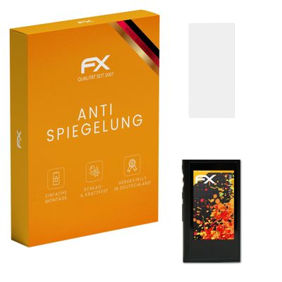 atFoliX Screen Protector compatible with FiiO M9 Screen Protection Film, anti-reflective and shock-absorbing FX Protector Film (3X)