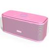 DOSS SoundBox Touch Wireless Bluetooth Speaker-12W HD Sound with Rich Bass, IPX5 Waterproof, 20H Playtime, Handsfree, for Gatherings, Home, Office, Outdoor, Travel-Pink view 1