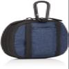 Kenko CMD-FC-02NV COMODO Filter Case, Mini, 3.2 inches (82 mm) Diameter, Holds 4 Pieces, Carabiner Included, Navy view 2