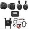 SSV Works Receiver+6.5" Speakers for 2018 Polaris Ranger XP1000+Tower Speakers view 1
