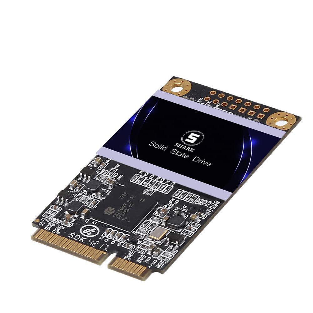 SSD MSATA 250GB Shark Speed Internal Solid State Drive High Performance Hard Drive for Desktop Laptop SATA III 6Gb/s Includes SSD (250GB, MSATA)