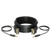 VGA Cable SVGA Super Video Cord Male 15 PIN with 3.5 Audio Monitor Wire (25FT) view 2