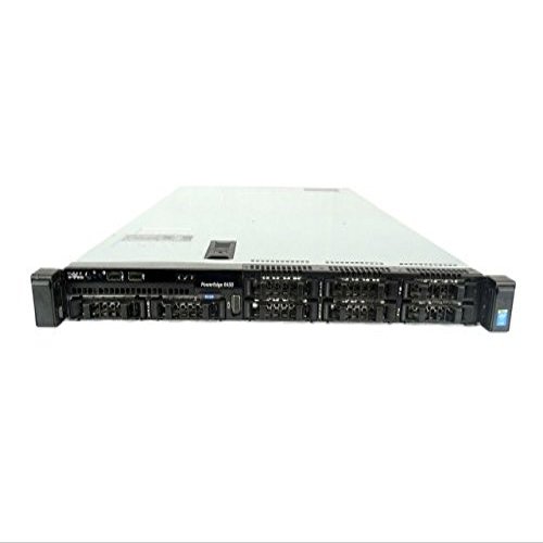 Dell PowerEdge R430 8-Bay SFF 1U Server, 2X Intel Xeon E5-2630 V3 2.4GHz 8C, 64GB DDR4, 2X 800GB SSDs, PERC H730, iDRAC 8 Express, 2X 550W PSUs, Rails (Renewed)