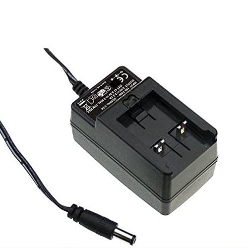 Mean Well GE24I24-P1J Wall Mount AC Adapters 24W 24V 1A, Interchangeable Plug Sold Separately, Input: 90~264 VAC.