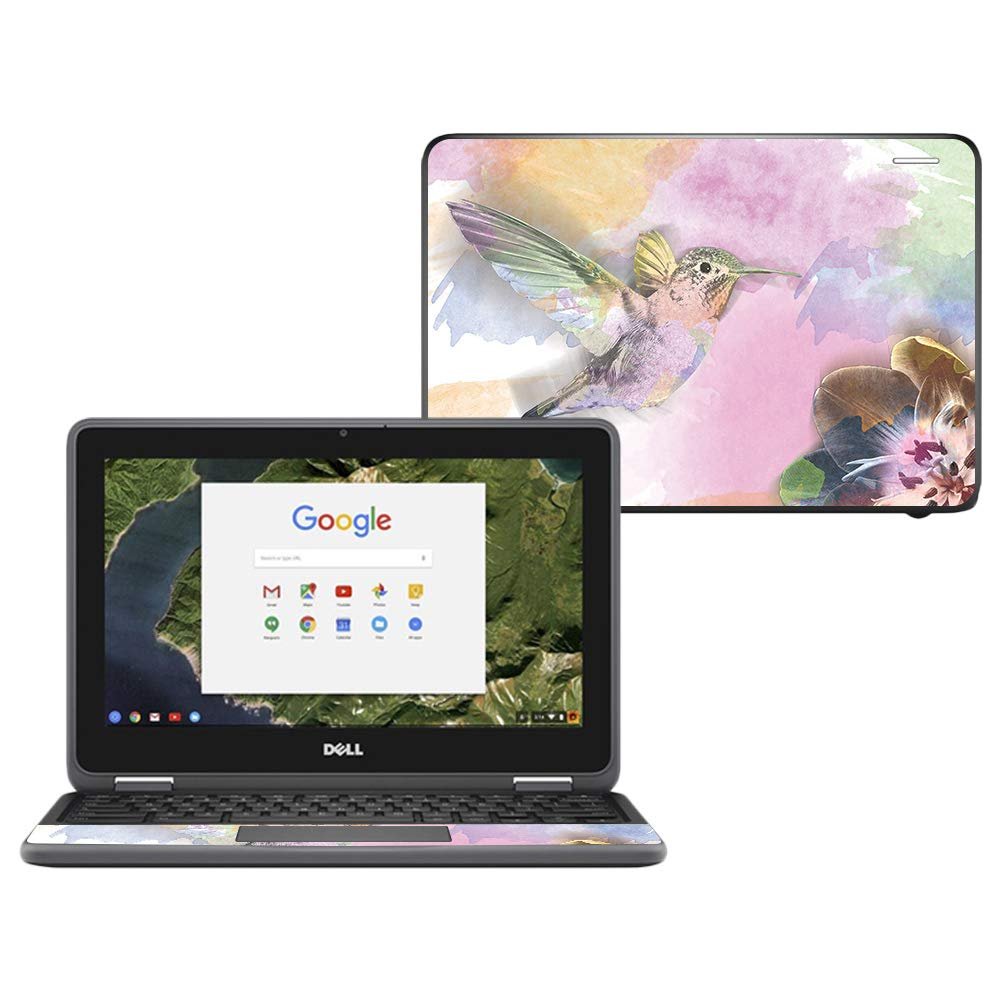 MightySkins Skin Compatible with Dell Chromebook 11" 3180 - Water Color Mocking | Protective, Durable, and Unique Vinyl Decal wrap Cover | Easy to Apply, Remove, and Change Styles | Made in The USA