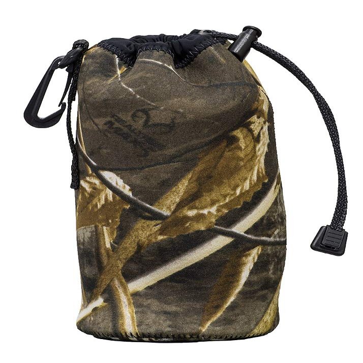 LensCoat Camouflage Neoprene Camera Lens Pouch Cover Protection XLarge Wide, Realtree Max5 (lclpxlwm5)