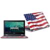 MightySkins Skin Compatible with Acer Chromebook Spin 11" CP311 - American Flag | Protective, Durable, and Unique Vinyl Decal wrap Cover | Easy to Apply, Remove, and Change Styles | Made in The USA view 1