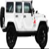 Red 6.3in. JK Mountains 2-Pack Decal Vinyl Sticker Graphics|UR Impressions|for Wrangler 4x4 Unlimited Sahara Rubicon Moab Overland SUV Walls Windows|RED|6.3 X 3.7 inch|URI687-R view 4