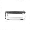NEDIS - Footrest - Ergonomic - to Improve Comfort at Work - for Better Posture - Metal - Black view 4