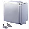 Hoffman 6"H x 6"W x 4"D Non-Metallic Enclosure, Stainless Steel, Knockouts: No, Quick Release Latch Closure view 1