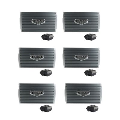 Boss Audio Armor 3000W MONOBLOCK D Car Amplifier Power Amp & Remote (6 Pack)