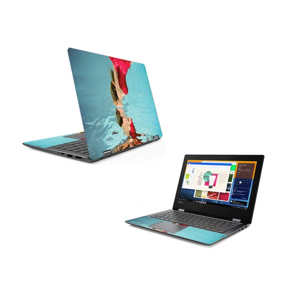 MightySkins Skin Compatible with Lenovo Flex 6 11" (2018) - Deepsea Glamour | Protective, Durable, and Unique Vinyl Decal wrap Cover | Easy to Apply, Remove, and Change Styles | Made in The USA