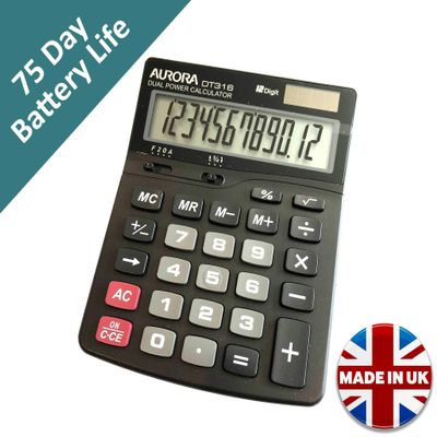 Black Vox Calculator Voice Activated Digital Audio Recorder 75 Day Standby 288 Hour Recording