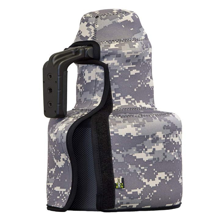 LensCoat Cover Camouflage Neoprene Camera Lens Cover Protection Travelcoat Nikon 400 VR FL W/Hood, Digital Camo (tc400flhdc)
