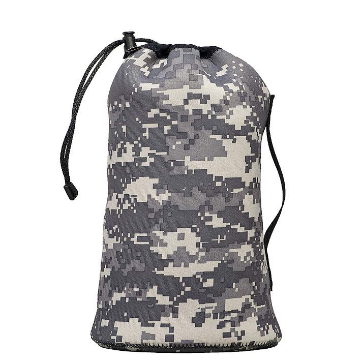 LensCoat Lenspouch Neoprene Camera Lens Pouch Protection Camouflage Lenspouch 2Xlarge, Digital Camo (lclp2xldc)