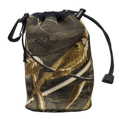 LensCoat Camouflage Neoprene Camera Lens Pouch Cover Protection XLarge, Realtree Max5 (lclpxlm5)