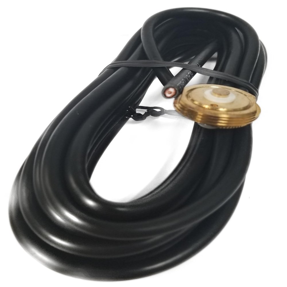 17' RG8X Coax W/NMO Mount NO Connector