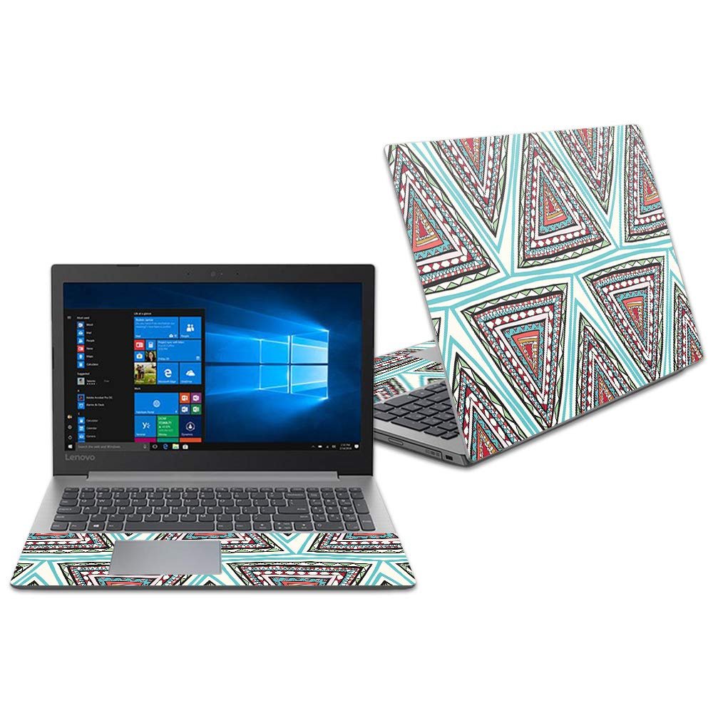 MightySkins Skin Compatible with Lenovo Ideapad 330 15" (2018) - Aztec Pyramids | Protective, Durable, and Unique Vinyl Decal wrap Cover | Easy to Apply, Remove, and Change Styles | Made in The USA