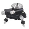 Akozon Level Tripod 360 Degree Standard Aluminum Alloy Tripod Stand Bracket with 5/8" Thread for Level view 1