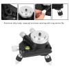 Akozon Level Tripod 360 Degree Standard Aluminum Alloy Tripod Stand Bracket with 5/8" Thread for Level view 2