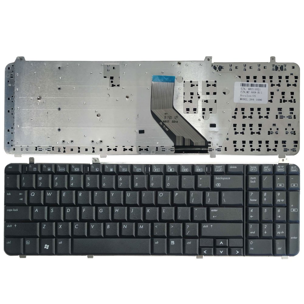 Laptop Replacement Keyboard Fit HP Pavilion DV6-2005SF DF6-2005SP DV6-2155SE DV6-2110SB DV6-2157SB DV6-2166SB US Layout