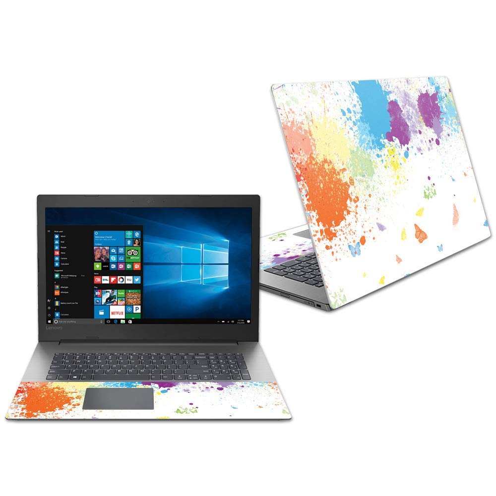 MightySkins Skin Compatible With Lenovo Ideapad 330 17" (2018) - Splash Of Color | Protective, Durable, and Unique Vinyl Decal wrap cover | Easy To Apply, Remove, and Change Styles | Made in the USA