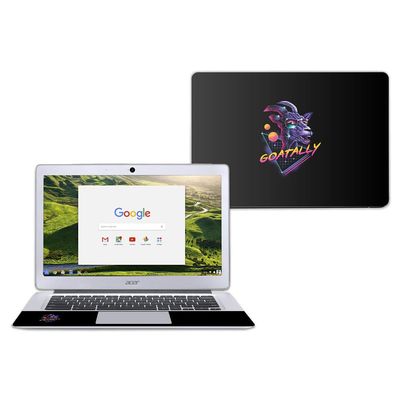 MightySkins Skin Compatible with Acer Chromebook 14" CB3-431 - Goatally | Protective, Durable, and Unique Vinyl Decal wrap Cover | Easy to Apply, Remove, and Change Styles | Made in The USA