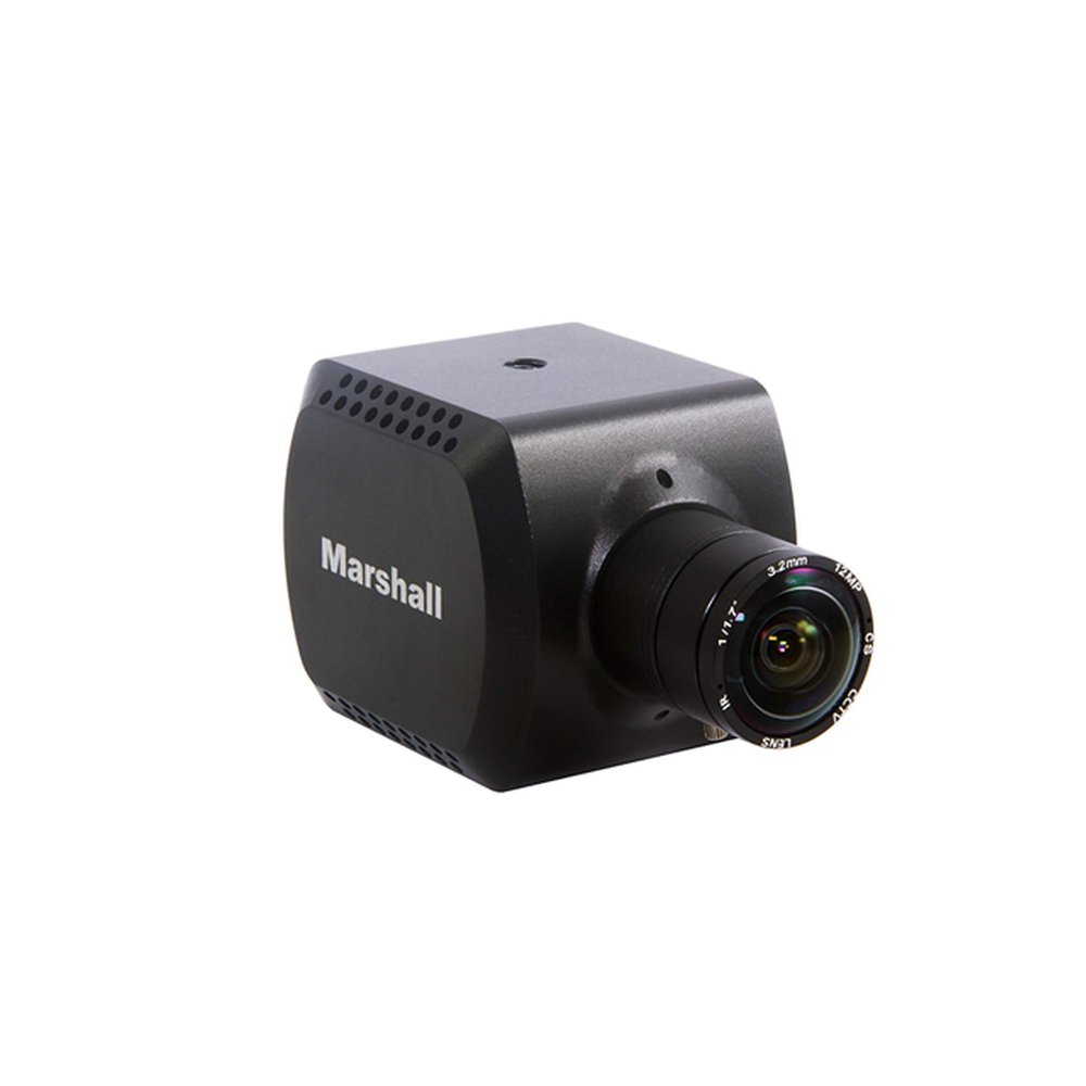 Marshall Electronics CV380-CS 8.5MP UHD True 4K30 Compact Camera with 6G-SDI/HDMI Output