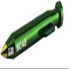 VMS Racing Green Gold Moab Antenna in Heavy Gauge CNC Machined Billet Aluminum Short Compatible with Ford F150 F250 F350 F-Series Trucks view 1