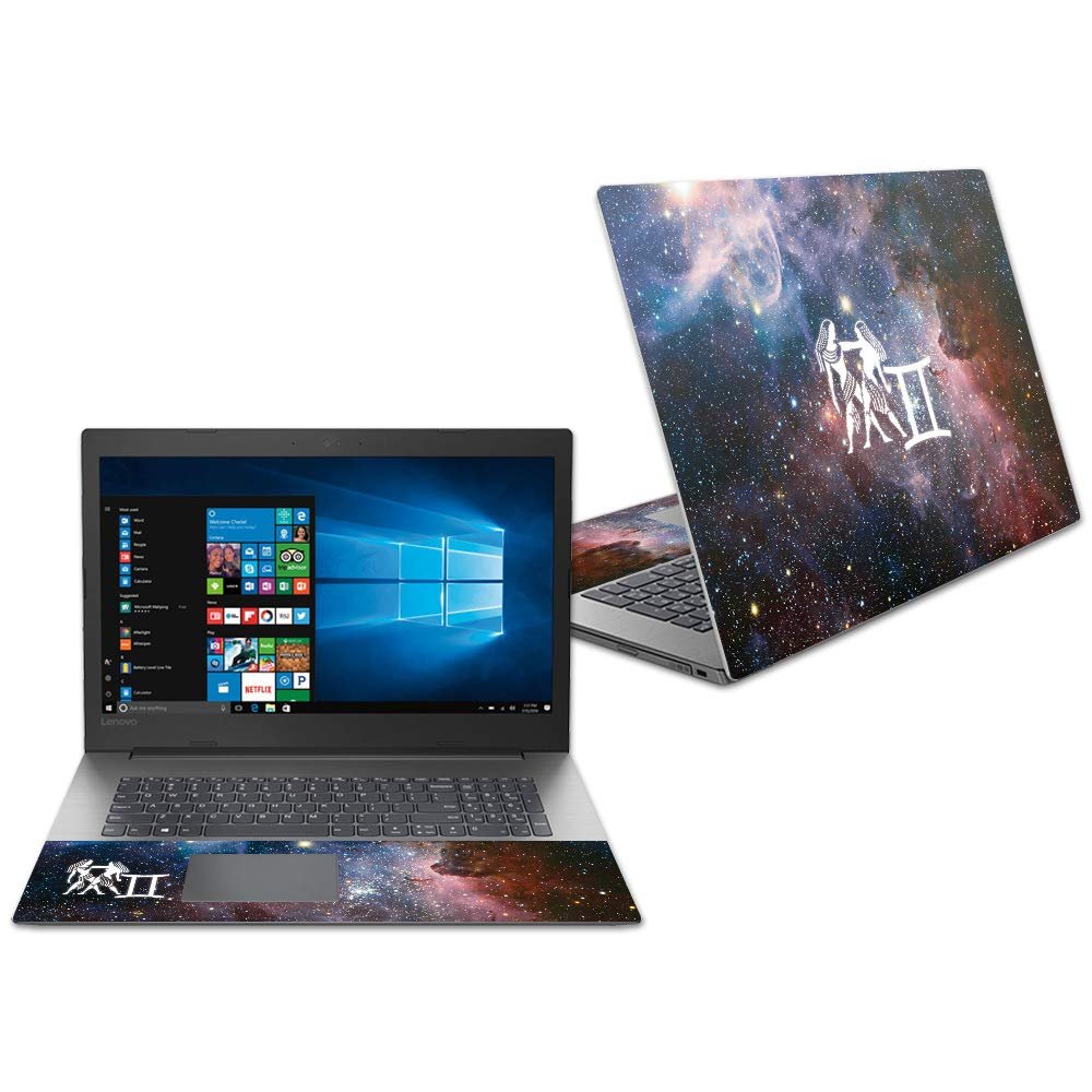 MightySkins Skin Compatible with Lenovo Ideapad 330 17" (2018) - Gemini | Protective, Durable, and Unique Vinyl Decal wrap Cover | Easy to Apply, Remove, and Change Styles | Made in The USA