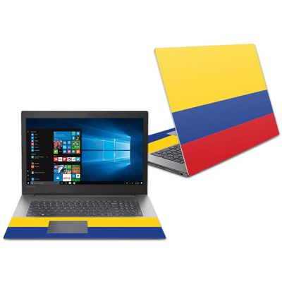 MightySkins Skin Compatible with Lenovo Ideapad 330 17" (2018) - Colombian Flag | Protective, Durable, and Unique Vinyl Decal wrap Cover | Easy to Apply, Remove, and Change Styles | Made in The USA