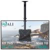 WALI TV Ceiling Mount Adjustable Bracket Fits Most LED, LCD, OLED and Plasma Flat Screen Display 23 to 43 Inch, up to 110 Lbs, Mounting Holes 200x200mm (CM2343), Black view 1