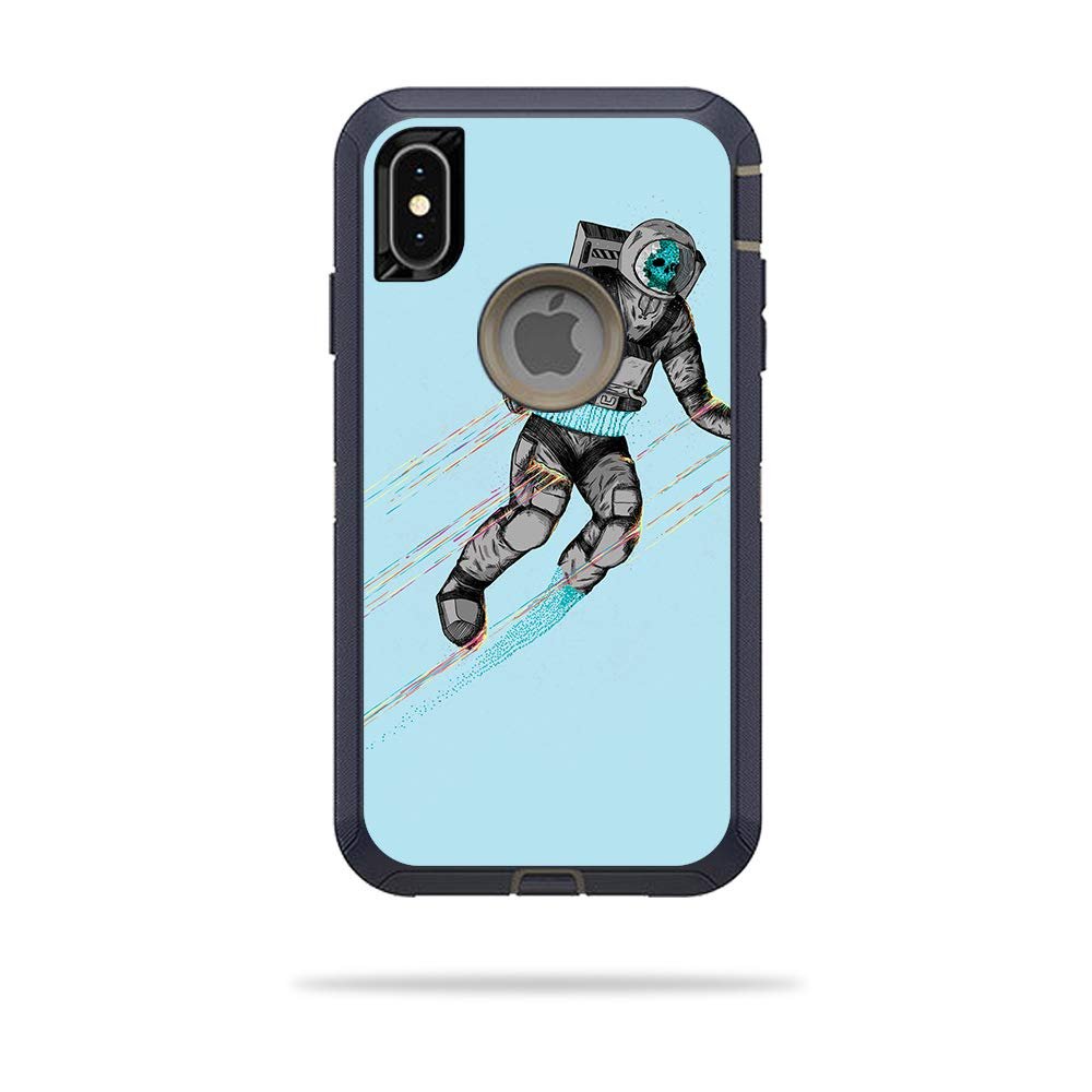 MightySkins Skin Compatible with OtterBox Defender iPhone Xs Max - Black Hole | Protective, Durable, and Unique Vinyl Decal wrap Cover | Easy to Apply, Remove, and Change Styles | Made in The USA
