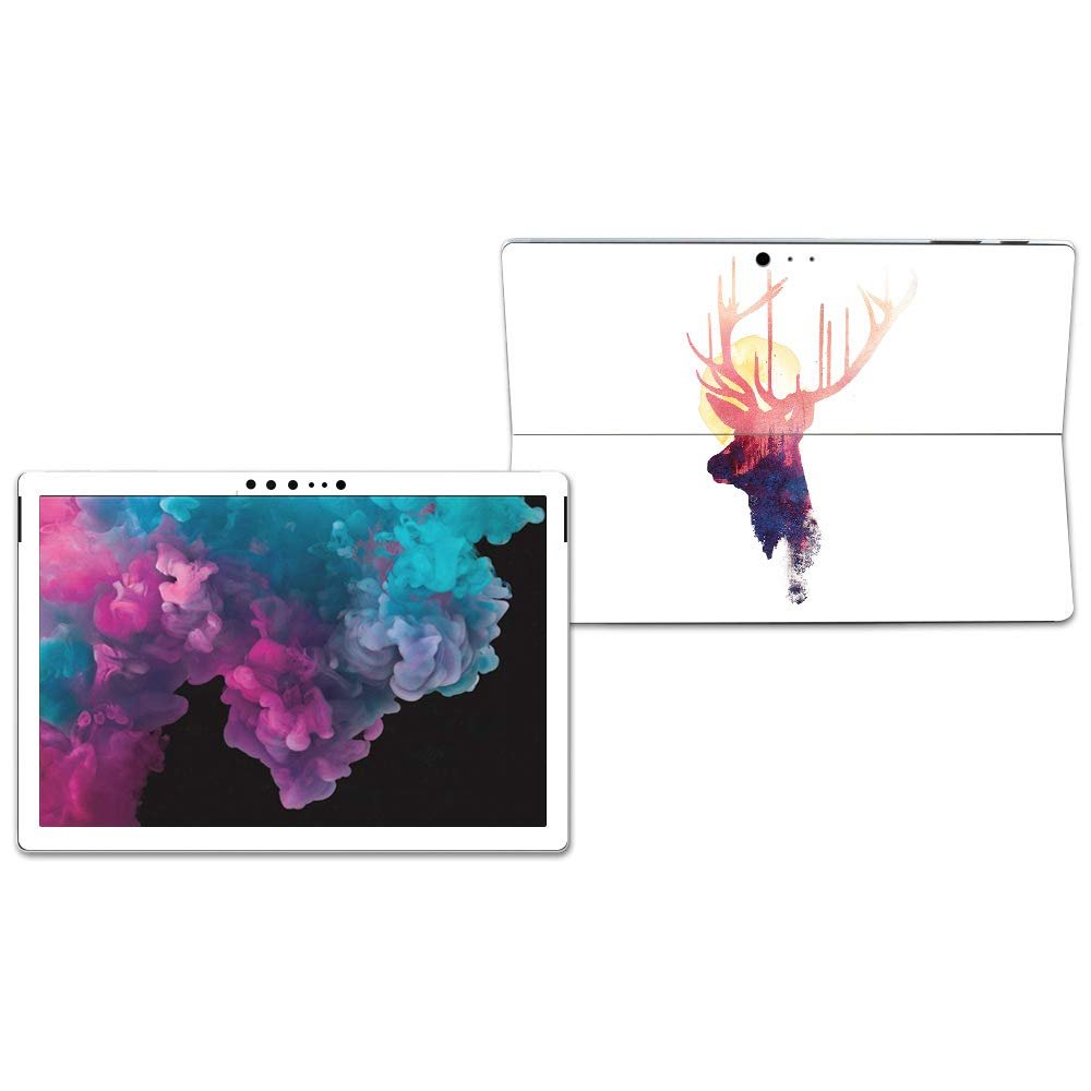 MightySkins Skin Compatible with Microsoft Surface Pro 6 Tablet - Burning Sun | Protective, Durable, and Unique Vinyl Decal wrap Cover | Easy to Apply, Remove, and Change Styles | Made in The USA