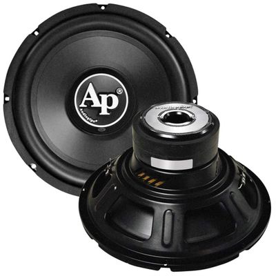 AUDIOPIPE TS-PP2-10-D4 Subwoofer 10-inch Woofer 4 Ohm DVC 250 Watts RMS 800 Watt Max Voice Coil 2 4-Layers Kapton