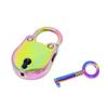 Honbay Cute Colorful Mini Padlock Lock with Key - for Jewelry Box, Purse, Handbag, Backpacks, Cabinet, Treasure Chest, Suitcases, Lockers, Letter Box, Diary, Notebook, etc view 1