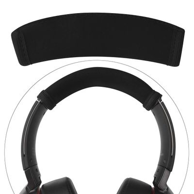 Linkidea Headband Protector Compatible with Sony WH-1000 XM5/ XM4/ XM3/ XM2, XB 950B1/ 950N1/ 950BT, WH-910N Headphones Replacement Headband Cover, Easy DIY Installation (Black)