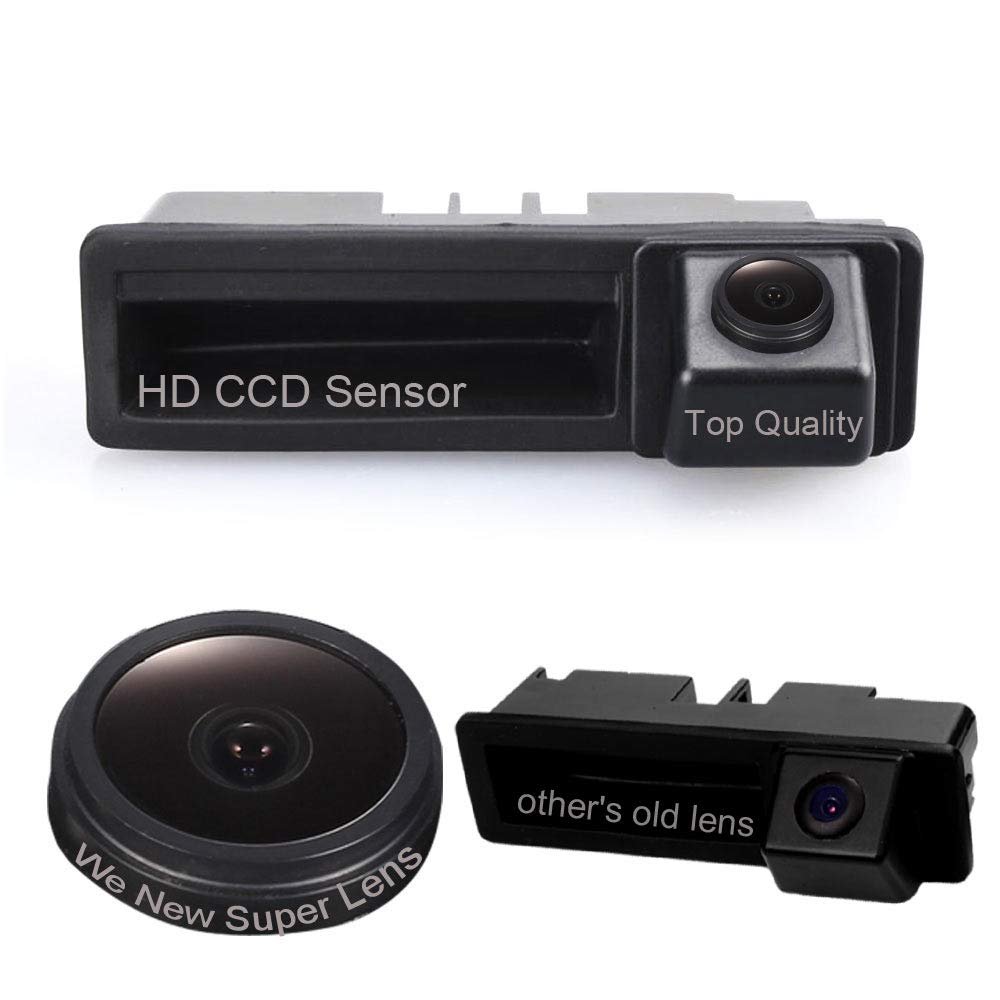 18mm Super Starlight pro Trunk Handle Vehicle-Specific Camera Integrated into Case Handle Rear View Camera for Audi A4 S4 A6 A6L C6 Avant B7 8E 8H Cabrio A3 8P Baujahr Kombi Limo S3 Cabriolet S6 S8