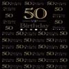 Leyiyi 6.5x10ft VIP 50th Birthday Backdrop Happy 50 B Day Banner Luxury Diamond Party Background Vintage Black Board Seamless Spoted Gentleman Stag Party Elegent Lady Portrait Vinyl Prop Studio Booth view 1