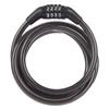 BRINKS 5 Ft Bike Lock Cable with Preset Combination, Vinyl Covered Bike Lock Combination Cable for Outdoor Use view 3