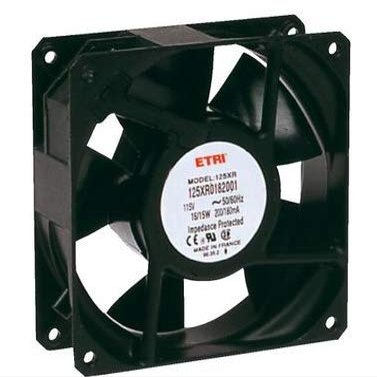 125XL-0281-010FAN AC 120X38 220V Ball, 71cfm
