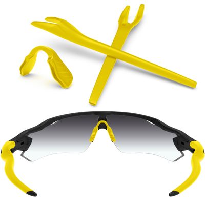 ToughAsNails Yellow Replacement Ear Socks and Nose Pads for Oakley Radar EV Path OO9208/OO9275/Radar EV Pitch OO9211