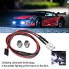 RC LED Light Kits, 2PCS 5mm Headlights RC Accessory LED Lights for 1/10 Model Drift Car Vehicle(9# White Light) view 2